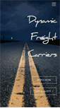 Mobile Screenshot of dynamicfreightcarriers.com